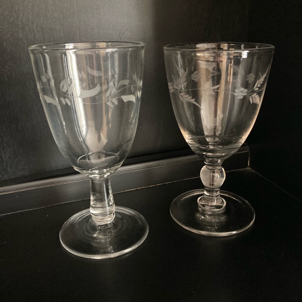 Vintage Water Glasses